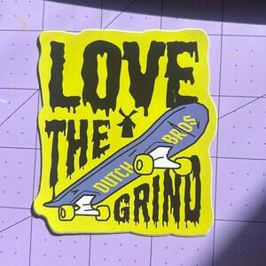 Dutch Bros Love the Grind Sticker